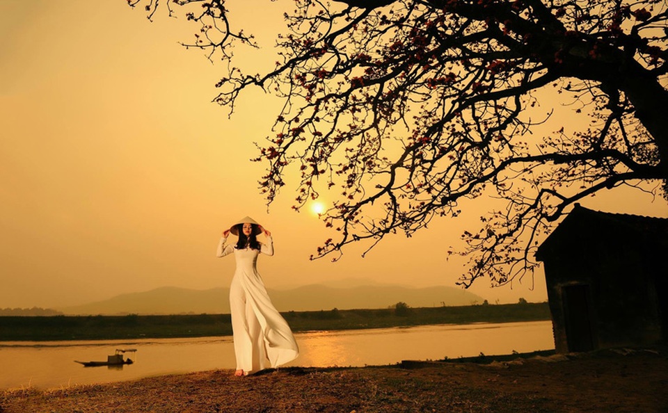 Á khôi ĐH Nội vụ đẹp như nàng thơ trong ánh nắng chiều - 12