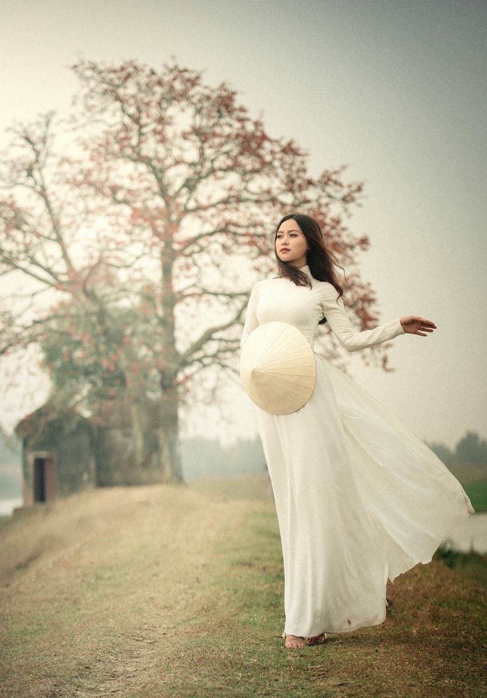 Á khôi ĐH Nội vụ đẹp như nàng thơ trong ánh nắng chiều - 5