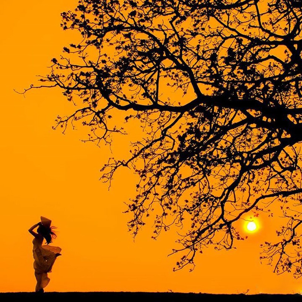 Á khôi ĐH Nội vụ đẹp như nàng thơ trong ánh nắng chiều - 11