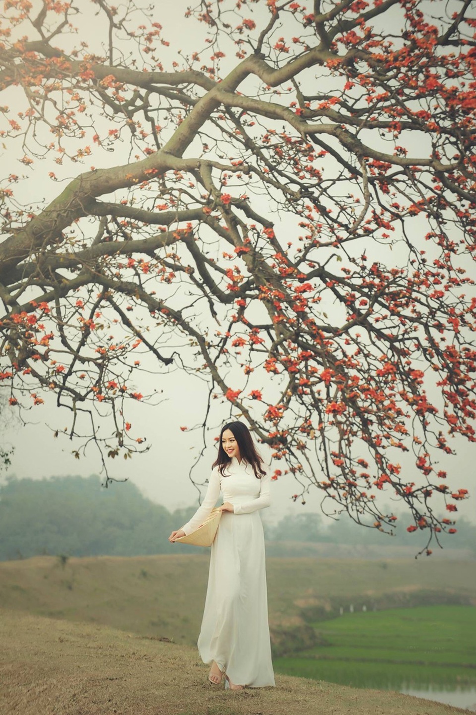 Á khôi ĐH Nội vụ đẹp như nàng thơ trong ánh nắng chiều - 4