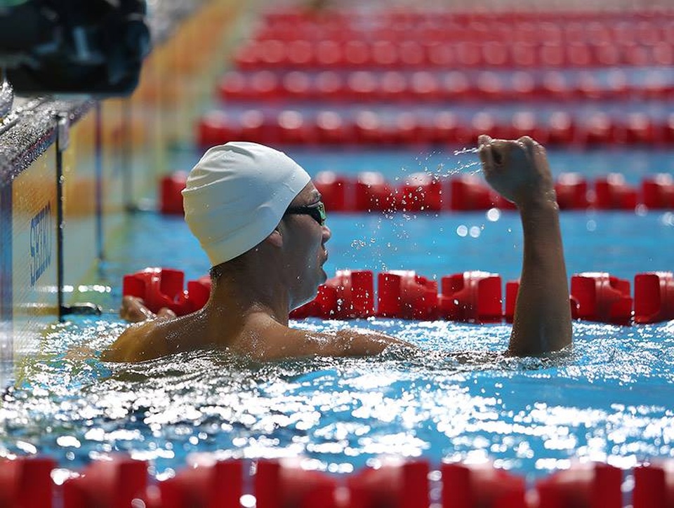 Nhật ký SEA Games ngày 26/8: Ánh Viên hoàn tất 8 HCV, bóng bàn giành HCV lịch sử - 13
Huy Hoàng giành HCV 1500m tự do nam, phá kỷ lục SEA Games