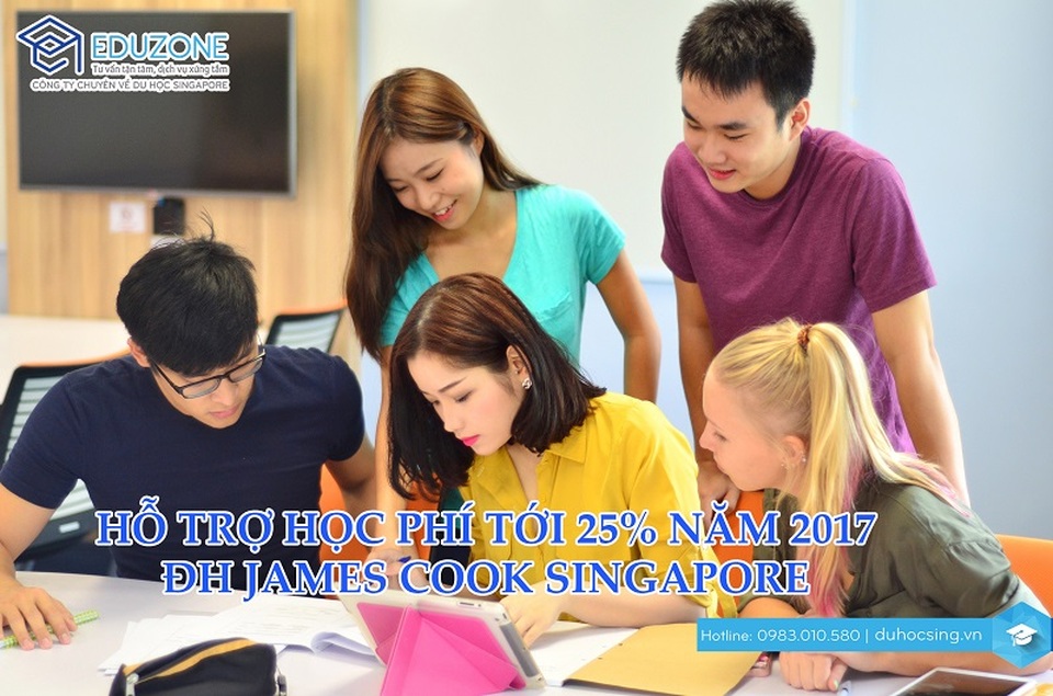 Chương trình hỗ trợ học phí của ĐH James Cook Singapore năm 2017 - 1 Chương trình hỗ trợ học phí của ĐH James Cook Singapore năm 2017 - 1