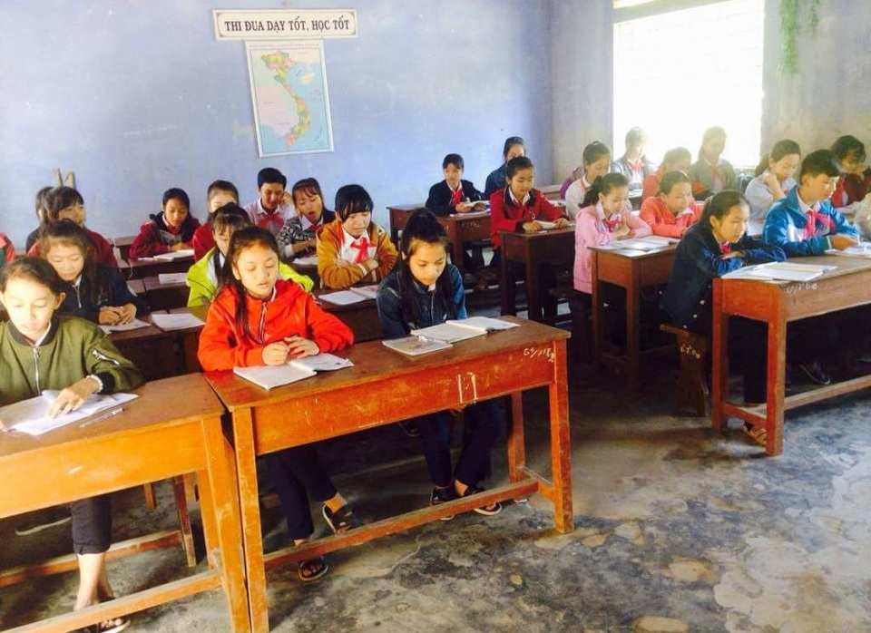 Huế: Đầu năm mới nhiều nơi không có học sinh bỏ học đi làm - 2 Không có học sinh huyện Phú Vang nghỉ học ra Tết 2017