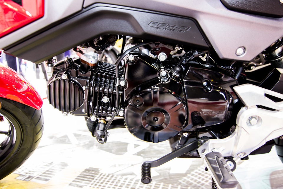 Honda MSX 125cc phiên bản mới bất ngờ ra mắt, giá giảm 10 triệu đồng - 7 Khối động cơ mạnh mẽ và bền bỉ của Honda MSX 125cc