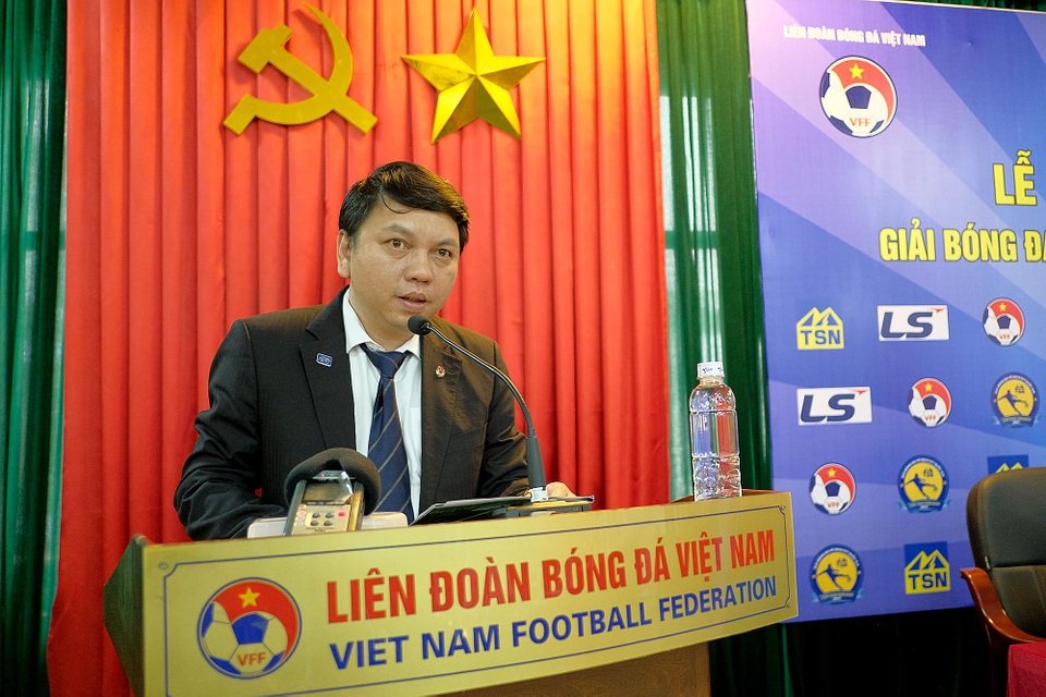 25 đội sẽ tranh tài ở giải U17 quốc gia 2017 - 1
Tổng thư ký Liên đoàn bóng đá Việt Nam Lê Hoài Anh, ảnh: Mình Phương