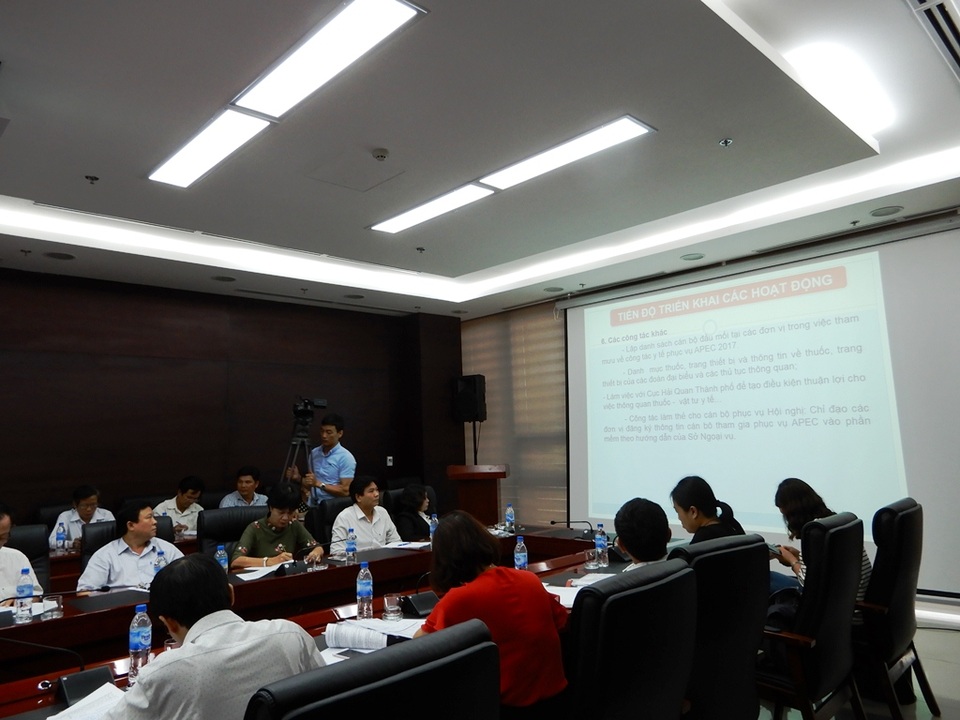Bộ Y tế rà soát công tác chuẩn bị APEC tại Đà Nẵng - 1 Bộ Y tế làm việc với Đà Nẵng về công tác chuẩn bị y tế phục vụ APEC 2017