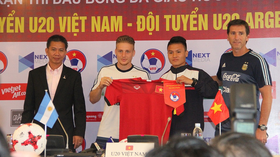 U20 Argentina không xem trọng chuyên môn trước trận gặp U20 Việt Nam (ảnh: Trọng Vũ)