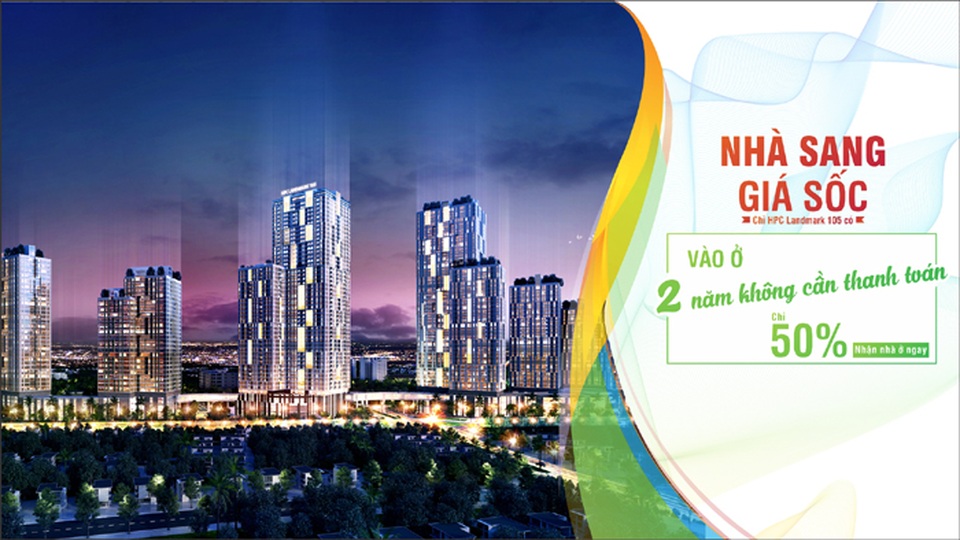 Lý do nào khiến HPC Landmark 105 nhộn nhịp khách ra vào? - 2 Khách hàng vào ở 02 tại căn hộ HPC Landmark 105 năm không cần thanh toán