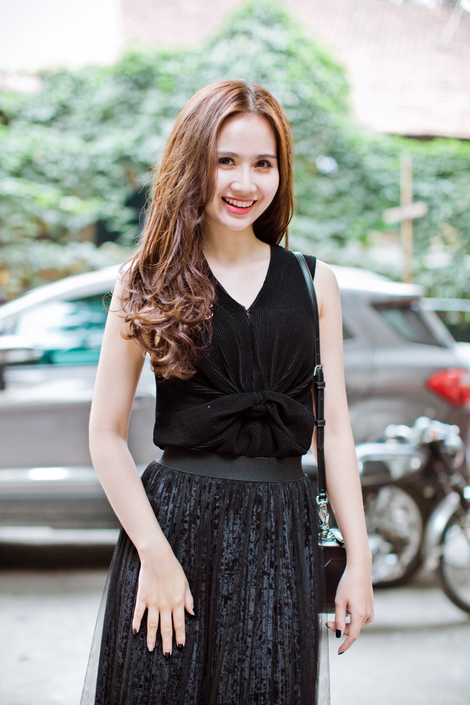 Cũng trong sự kiện, Hồng Quế có dịp hội ngộ với MC Thành Trung, MC/diễn viên Minh Hà và diễn viên Huyền Lizzie.