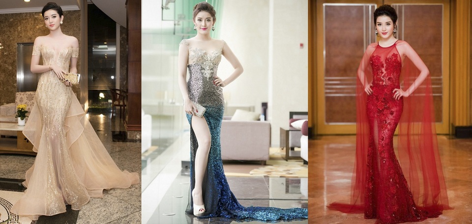 Huyền My, năm vừa qua liên tục làm khán giả “choáng ngợp” bởi nét đẹp yêu kiều hiếm có của mình.