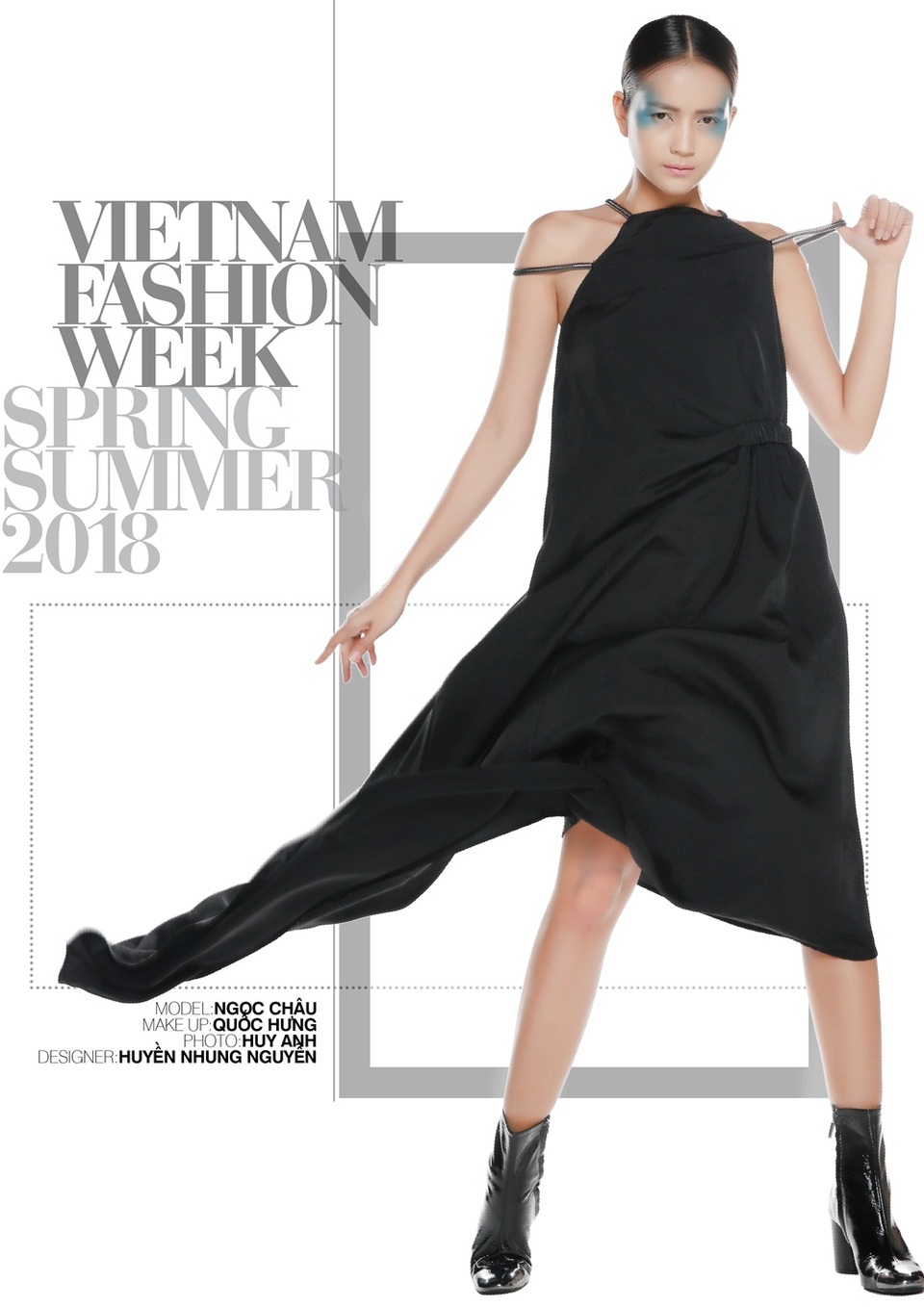 Huyền Nhung Nguyễn: BST “This is me” khơi dậy những âm thanh khác biệt của thời trang đường phố. Thanh âm vang lên một cách đẹp đẽ và thách thức khi từng cá nhân bộc lộ mạnh mẽ từng cá tính qua cách lựa chọn trang trang phục thể hiện rõ từng các tính trong thời trang. Từ đó lột tả được tư duy và chiều sâu thẩm mỹ của từng cá nhân qua cách diện trang phục.