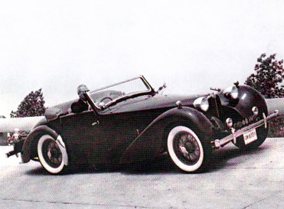 Buikatti 57S 1937 - Câu chuyện đằng sau một cái tên - 1
Bugatti Type 57S cùng Charles Chayne