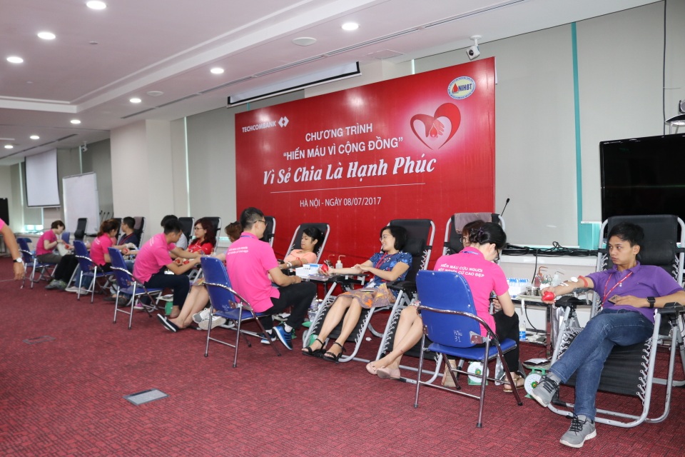 
507 Techcomers hiến thành công 407 đơn vị máu gửi tới ngân hàng máu quốc gia
