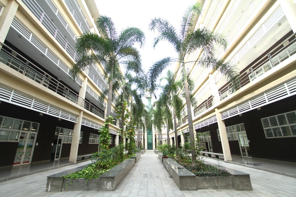 
Khuôn viên trường ĐH Việt Đức
