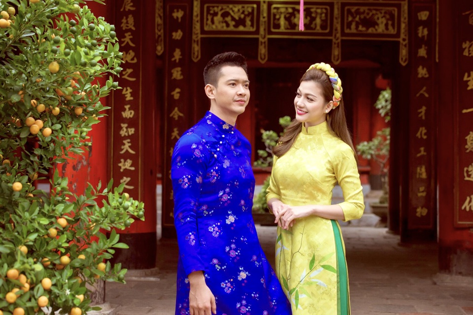 Hồ Đức Vĩnh: “Tết là mặc áo dài…” - 4 Hồ Đức Vĩnh: “Tết là mặc áo dài…” - 4
