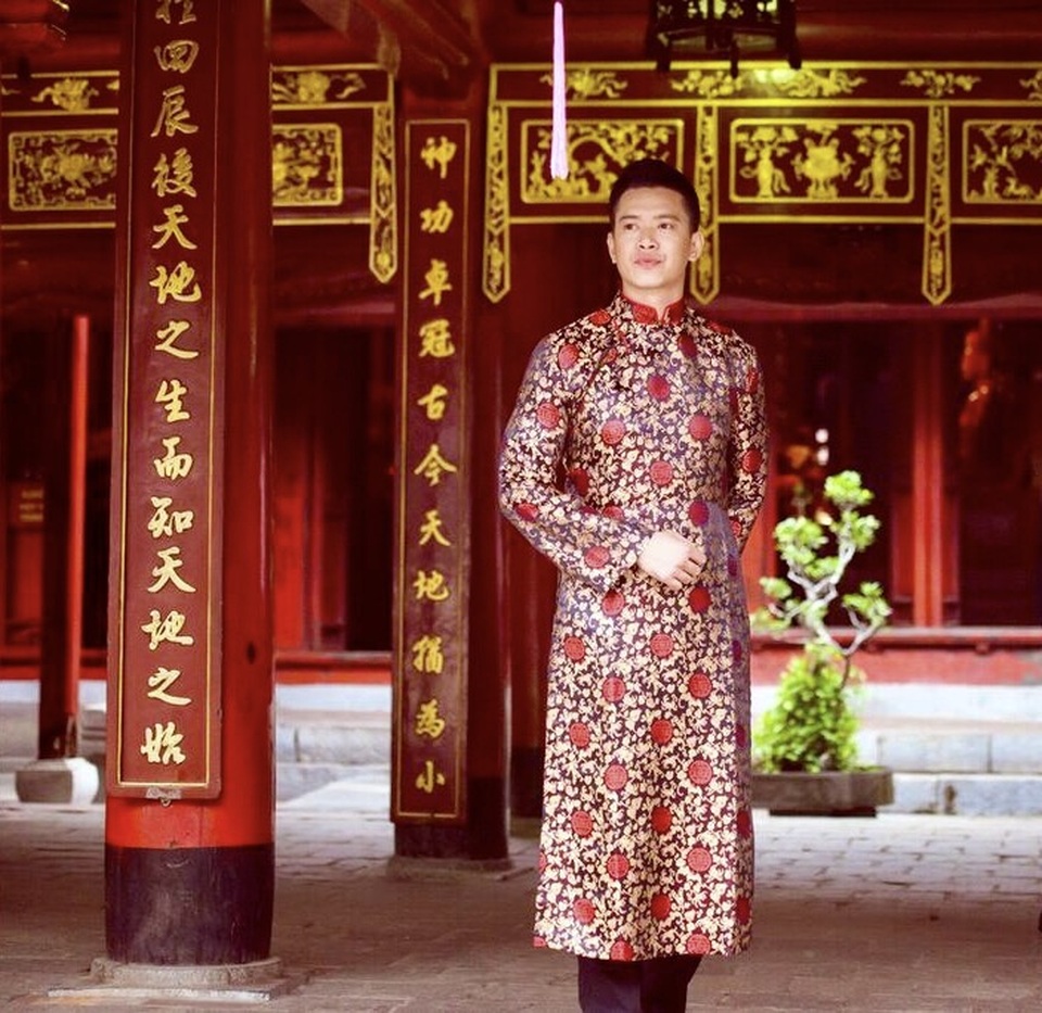 Hồ Đức Vĩnh: “Tết là mặc áo dài…” - 1 Hồ Đức Vĩnh: “Tết là mặc áo dài…” - 1