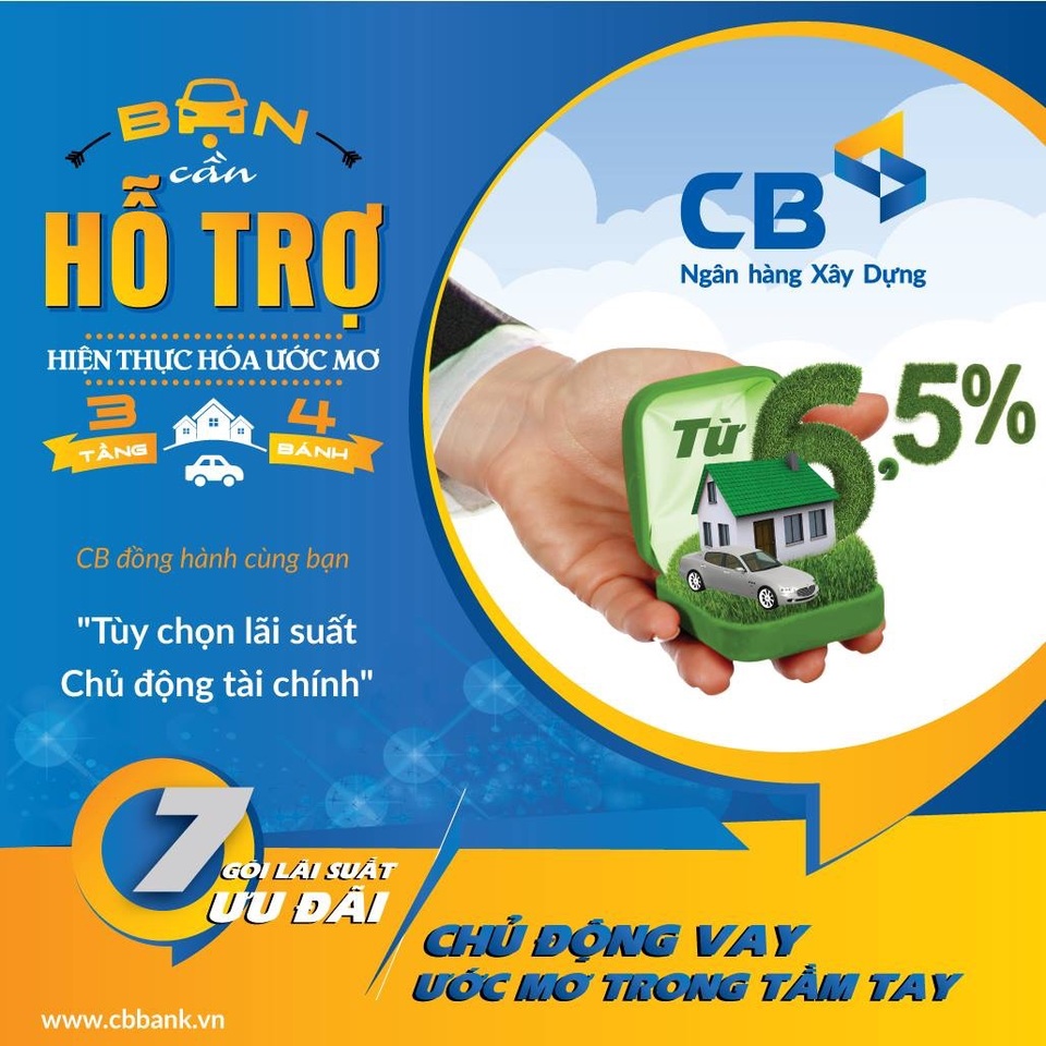 CB: Nguồn vốn thực cho nhu cầu thực - dành 4.000 tỷ đồng cho vay khách hàng cá nhân - 1 CB: Nguồn vốn thực cho nhu cầu thực - dành 4.000 tỷ đồng cho vay khách hàng cá nhân - 1