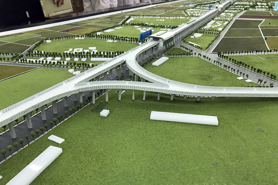 Người dân háo hức "chiêm ngưỡng" toàn tuyến đường sắt trên cao Cát Linh - Hà Đông - 9 Điểm đầu của tuyến đường sắt Cát Linh - Hà Đông