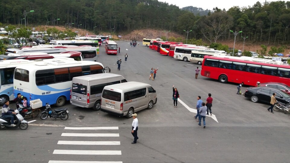 Lễ hội xuân Yên Tử sẵn sàng trước giờ khai mạc - 2 Bãi xe được mở rộng với sức chứa gấp đôi
