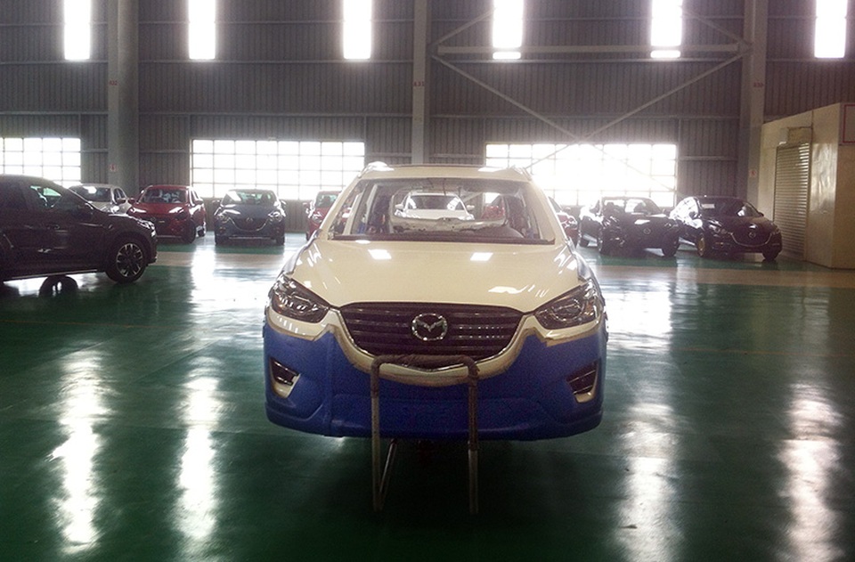 Hyundai Grand i10 sẽ được lắp ráp tại Việt Nam - 2 Mazda CX-5 hiện đang lắp ráp trong nhà máy của Trường Hải tại Chu Lai (Quảng Nam).