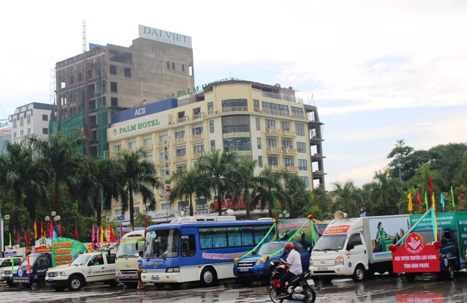 Bảo vệ môi trường trong lĩnh vực văn hóa, thể thao và du lịch - 3 Các đội tuyên truyền lưu động của các tỉnh, thành sẽ xuống một số địa phương tại Thanh Hóa để tuyên truyền về công tác bảo vệ môi trường trong lĩnh vực văn hóa, thể thao và du lịch