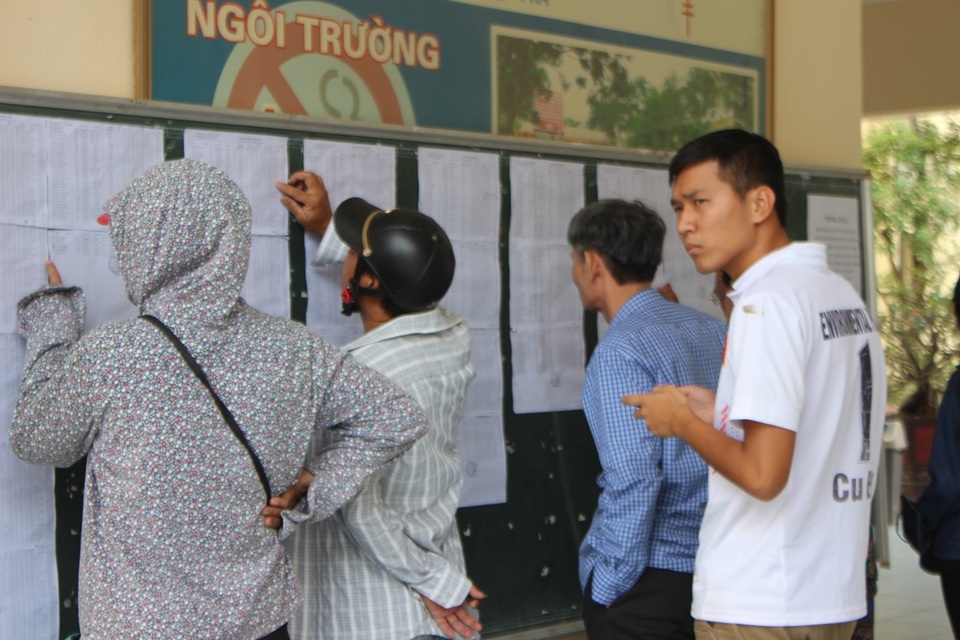 Hà Tĩnh: Công bố điểm chuẩn vào lớp 10 trường THPT Chuyên - 2 Học sinh và phụ huynh xem danh sách trúng tuyển lớp 10 THPT Chuyên Hà Tĩnh