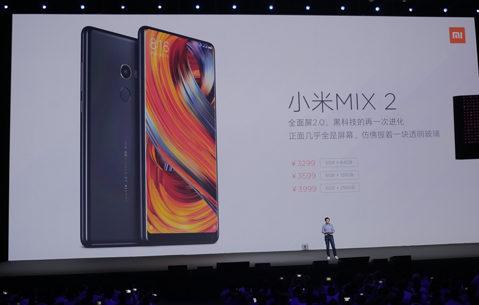 Xiaomi chính thức trình làng smartphone "không viền" Mi Mix 2 - 2 Xiaomi chính thức trình làng smartphone "không viền" Mi Mix 2 - 2
