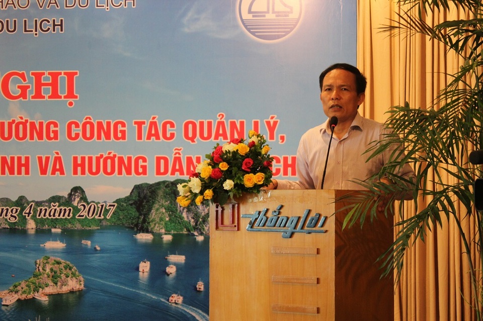 Ra quân chấn chỉnh hoạt động du lịch “chui”, chèn ép du khách - 1 Ông Ngô Hoài Chung khẳng định sẽ tiến hành thanh tra, rà soát và xử lý nghiêm các doanh nghiệp lữ hành không đảm bảo điều kiện hoạt động. (Ảnh: Hà Trang)