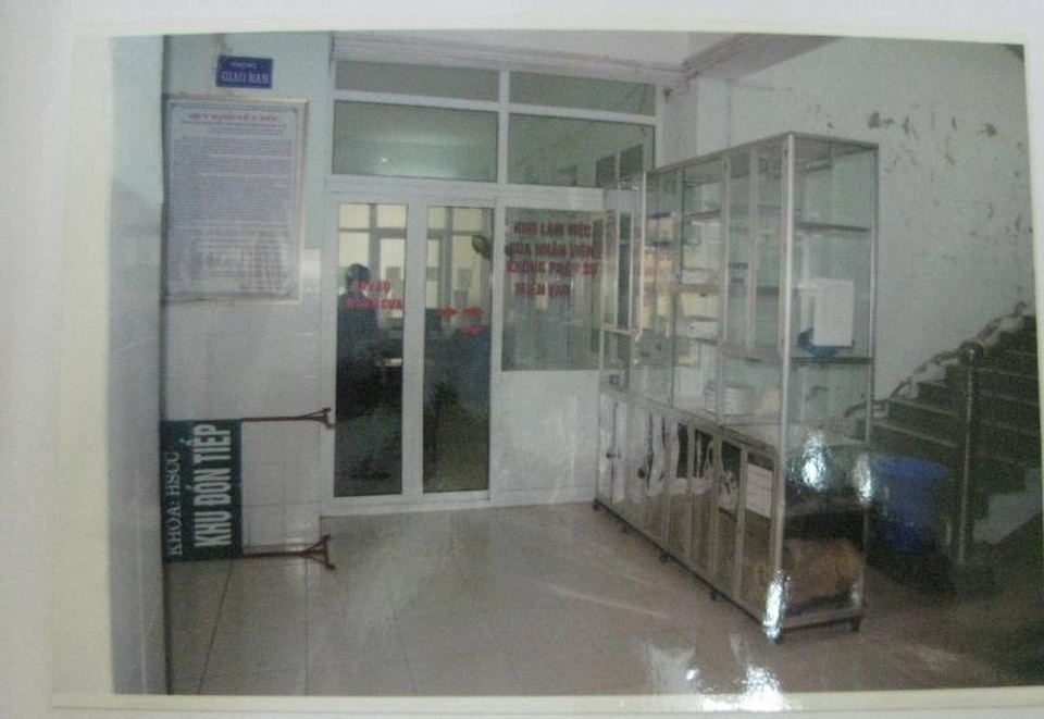 Vụ cố ý gây thương tích có dấu hiệu oan sai: "Không đủ căn cứ để buộc tội"? - 1 Hiện trường- nơi xảy ra vụ cố ý gây thương tích tại Bệnh viện Đa khoa tỉnh Thanh Hóa
