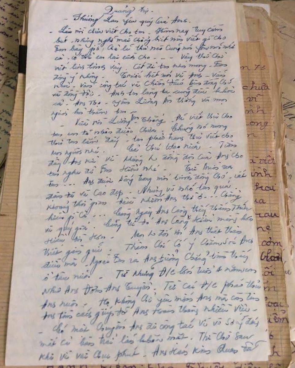 Hẹn đúng ngày 30/4/1975 sẽ trả lời câu hỏi "Hạnh phúc là gì?" - 6 Những bức thư quý báu thời chiến còn được lưu giữ.