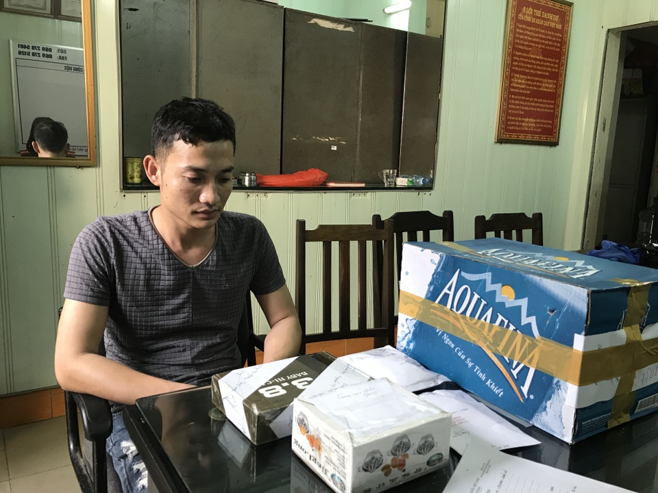 Tang vật vụ án (ảnh Công an cung cấp)