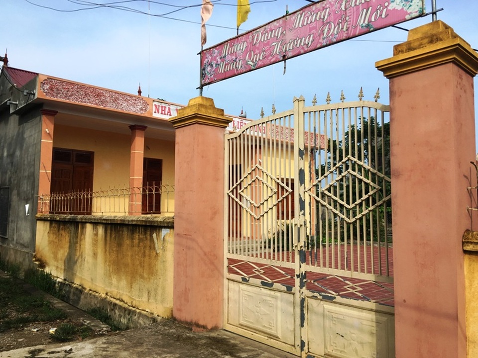 Nhà văn hóa thôn Liên Minh xây dựng gần 600 triệu đồng