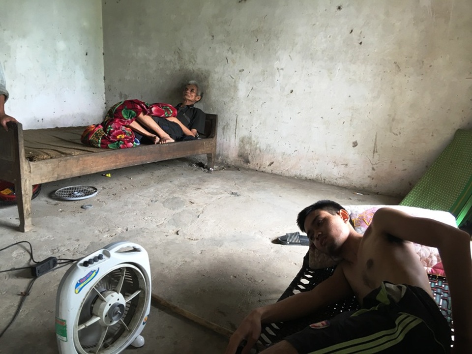 Cảnh tưởng bi đát trong ngôi nhà tồi tàn