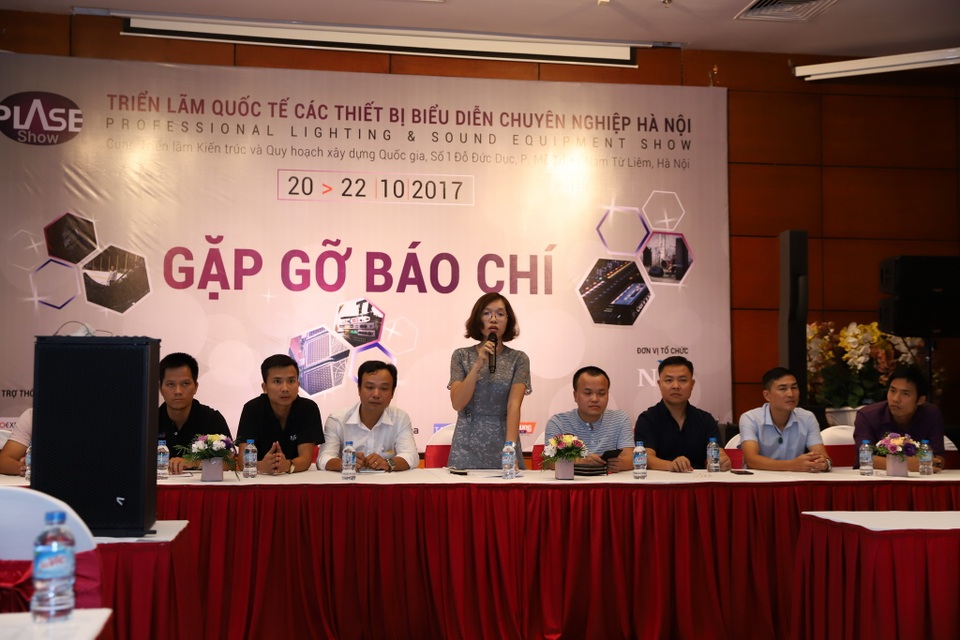Triển lãm quốc tế các thiết bị biểu diễn chuyên nghiệp lần đầu tiên được tổ chức tại Hà Nội - 1 Triển lãm quốc tế các thiết bị biểu diễn chuyên nghiệp lần đầu tiên được tổ chức tại Hà Nội - 1