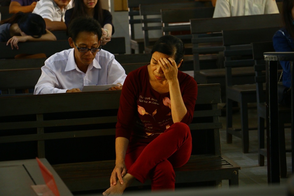 
Nguyên Phó Chánh án tại phiên tòa sơ thẩm ngày 19/9
