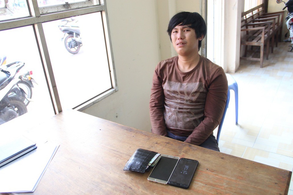 Hy hữu tên trộm… quay lại trả tài sản cho chủ nhà - 1 Đối tượng Huỳnh Tín Đạt tại cơ quan điều tra