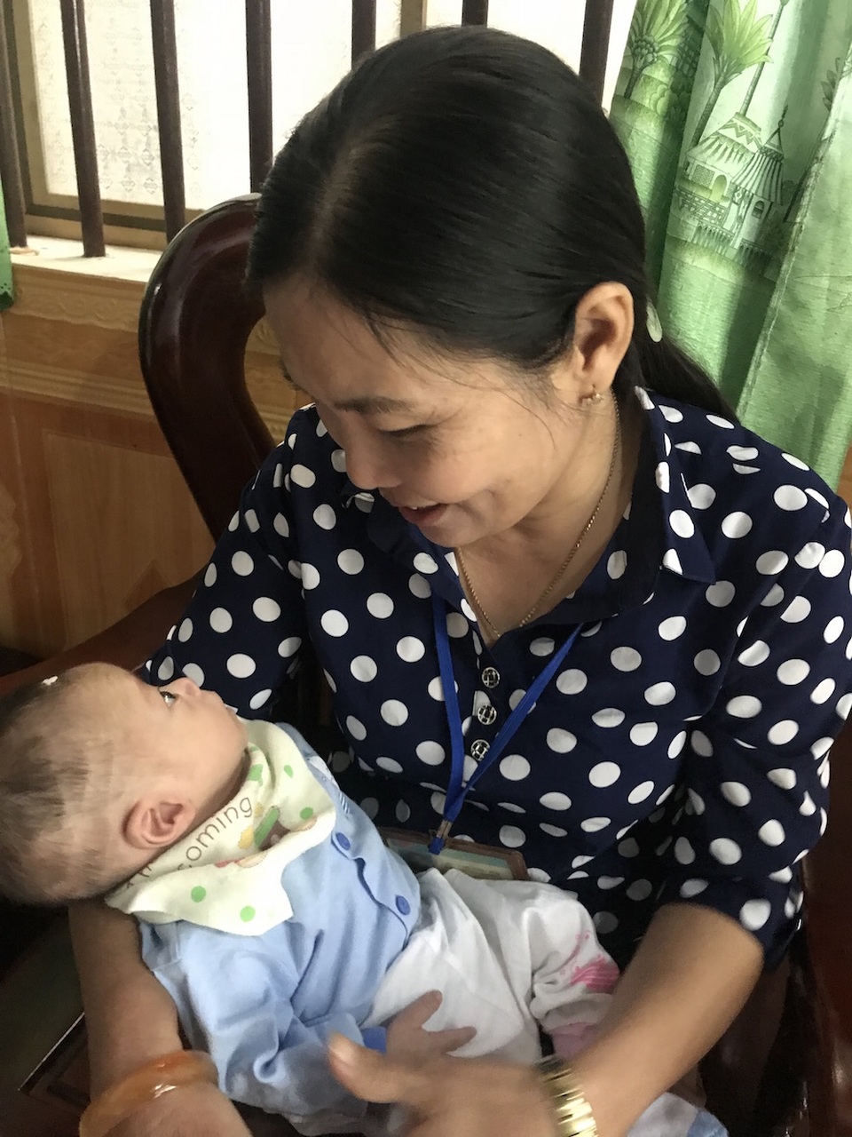 Hơn 282 triệu đồng đến với 3 hoàn cảnh éo le xứ Nghệ - 4 3 tháng tuổi cháu Đặng Xuân Phúc mắc bệnh tim bẩm sinh chưa thể phẫu thuật.