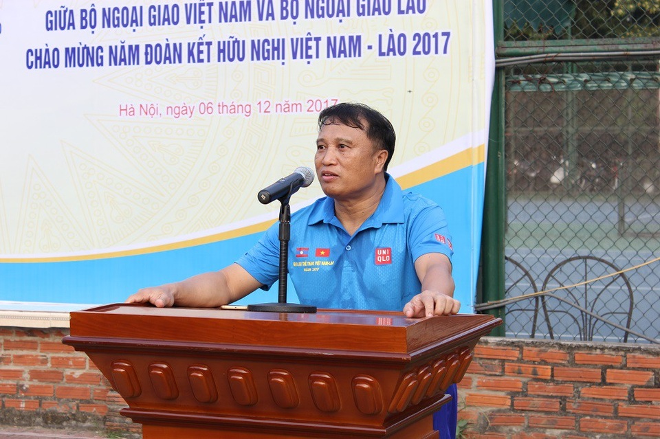 Giao lưu bóng đá Bộ Ngoại giao Việt Nam - Lào năm 2017 - 5 Giao lưu bóng đá Bộ Ngoại giao Việt Nam - Lào năm 2017 - 5