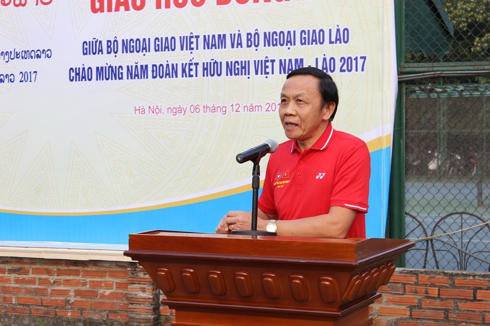 Giao lưu bóng đá Bộ Ngoại giao Việt Nam - Lào năm 2017 - 4 Giao lưu bóng đá Bộ Ngoại giao Việt Nam - Lào năm 2017 - 4