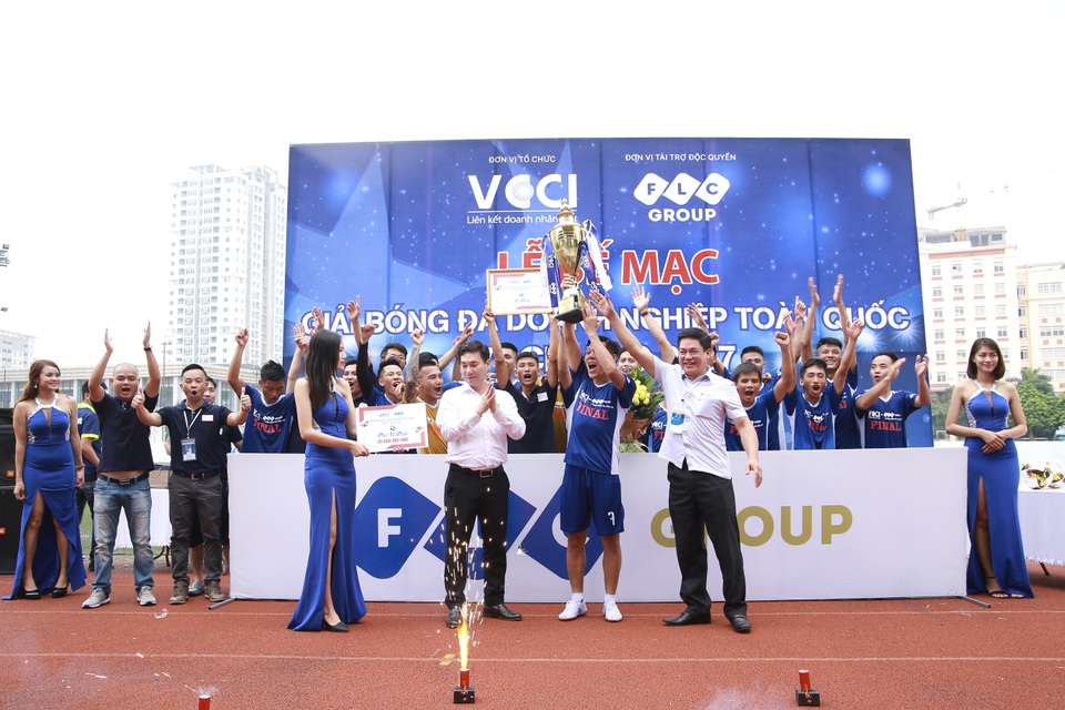 ICC ăn mừng chức vô địch