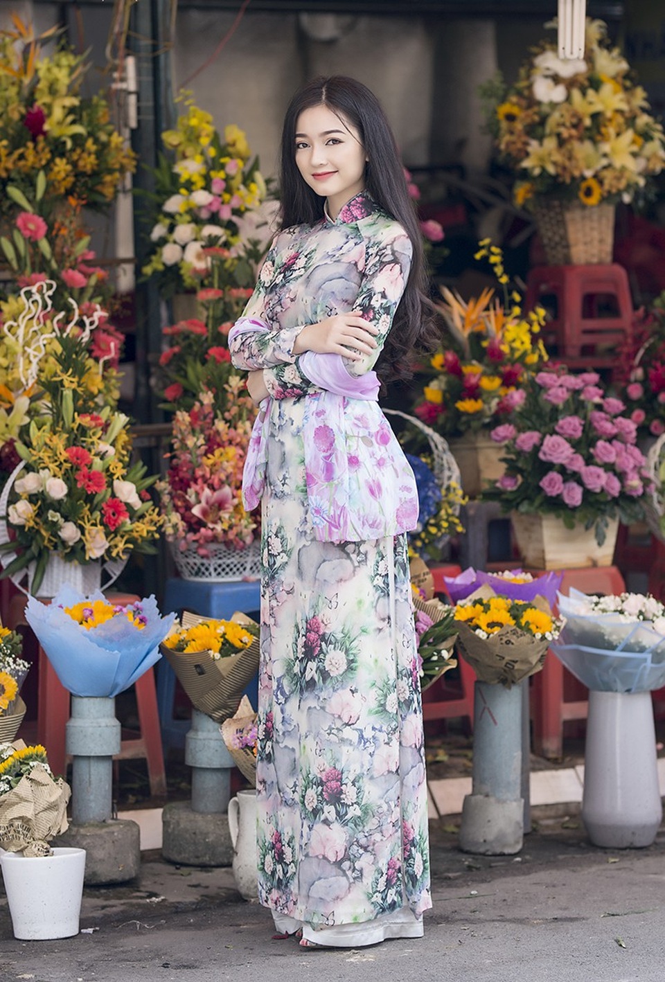 Cựu Á khôi ĐH Công nghiệp TP.HCM đẹp dịu dàng với áo dài - 11 Cựu Á khôi ĐH Công nghiệp TP.HCM đẹp dịu dàng với áo dài - 11