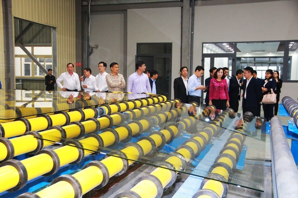 Nhà máy kính tiết kiệm năng lượng chất lượng cao CFG Ninh Bình chính thức ra sản phẩm - 5 Giây phút quan trọng chứng kiến tấm kính đầu tiên ra lò.