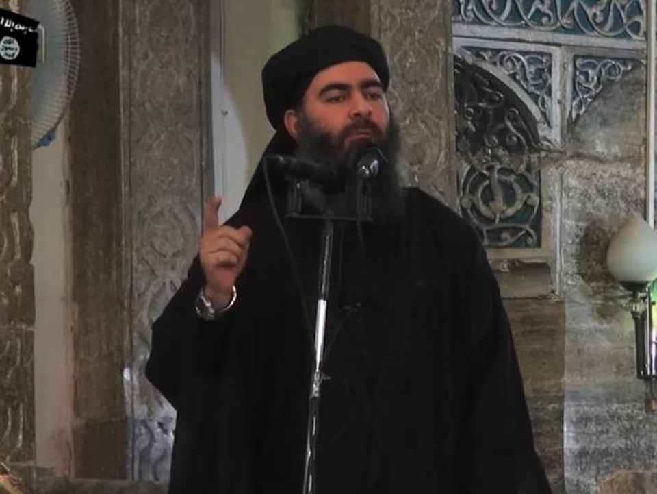 Thủ lĩnh tối cao của IS bị tiêu diệt tại Syria? - 1 Trùm khủng bố IS Abu Bakr al-Baghdadi (Ảnh: AFP)