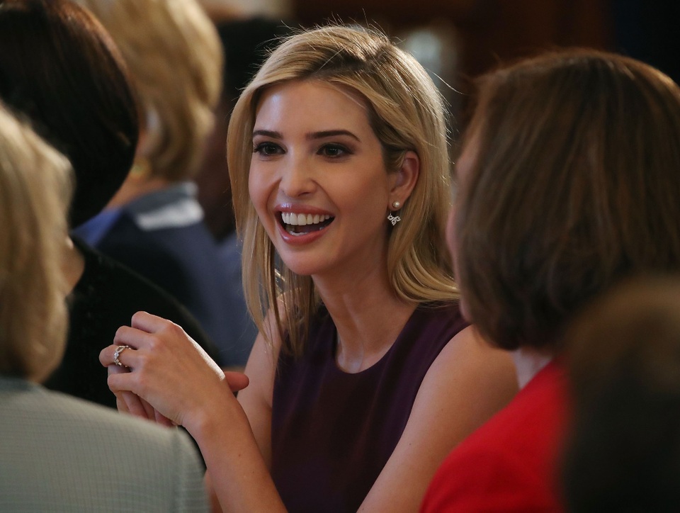 Con gái Tổng thống Trump lọt vào danh sách 100 phụ nữ quyền lực nhất thế giới - 1
Ivanka Trump, con gái lớn của Tổng thống Mỹ Donald Trump (Ảnh: Fortune)