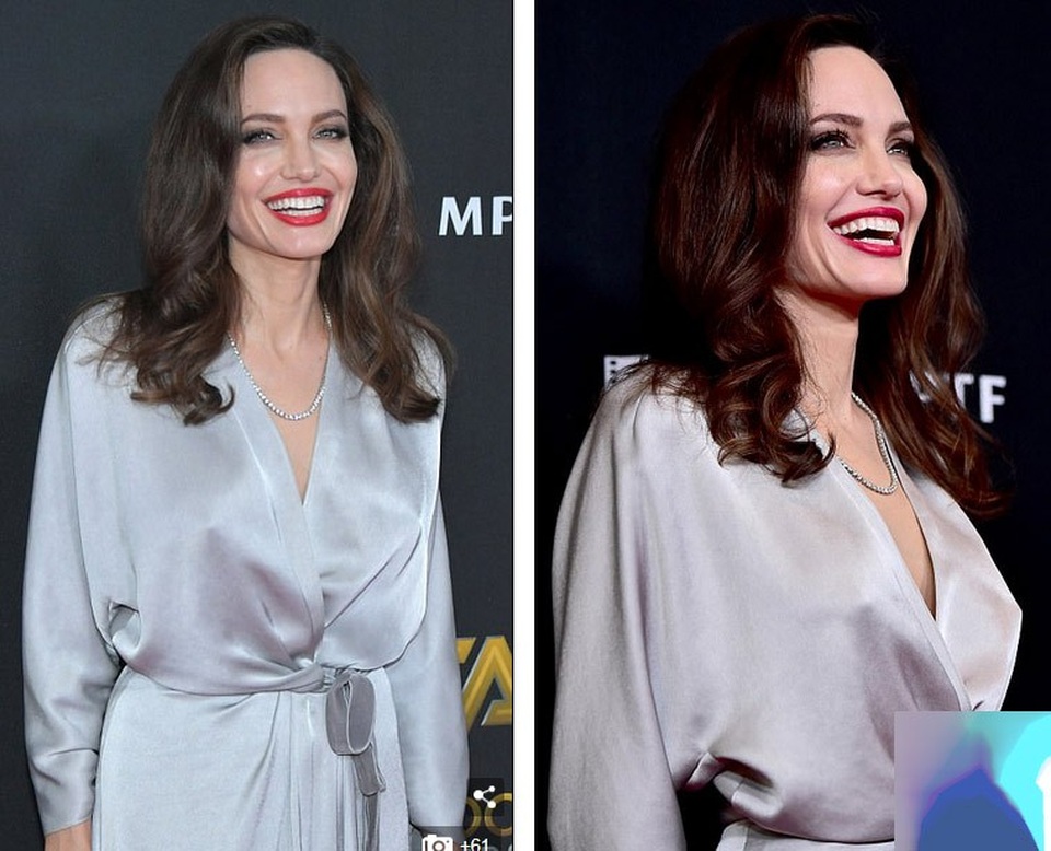 Angelina Jolie thanh lịch trên thảm đỏ - 3
Nụ cười tươi tắn, rạng rỡ của ngôi sao đa tài