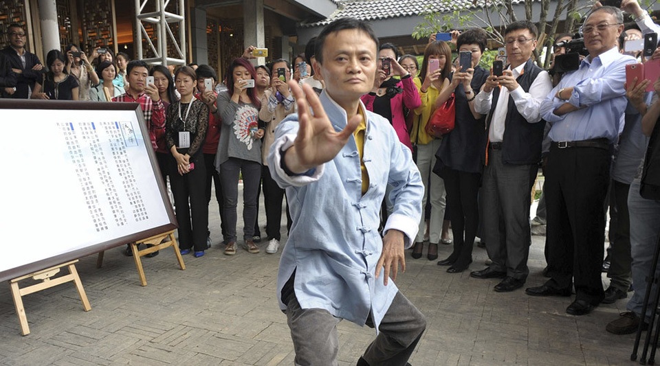 Jack Ma dạy thái cực quyền cho doanh nhân - 1
Tỷ phú Jack Ma. (Nguồn: China Daily)