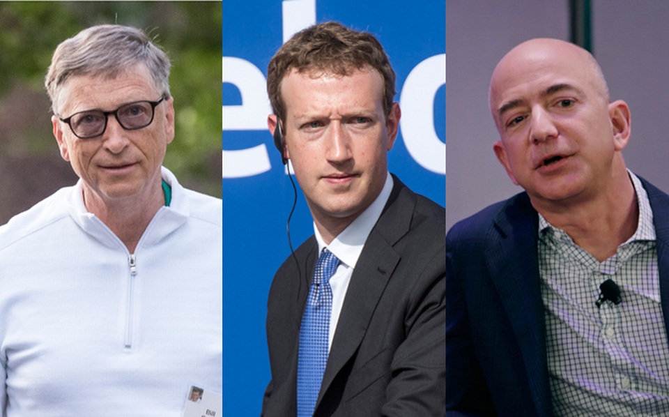 Ba tỷ phú mất 4,5 tỷ USD vì phát ngôn của ông Trump với Triều Tiên - 1
Tỷ phú Bezos là người mất nhiều tiền nhất, sau đó là tỷ phú Mark Zuckerberg và Bill Gates.