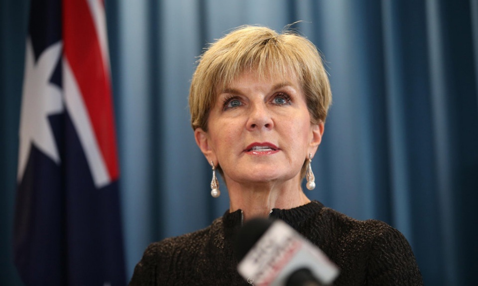 Ngoại trưởng Australia chỉ trích ông Trump khen hình thể Đệ nhất phu nhân Pháp - 1
Ngoại trưởng Australia Julie Bishop. (Ảnh: Reuters)