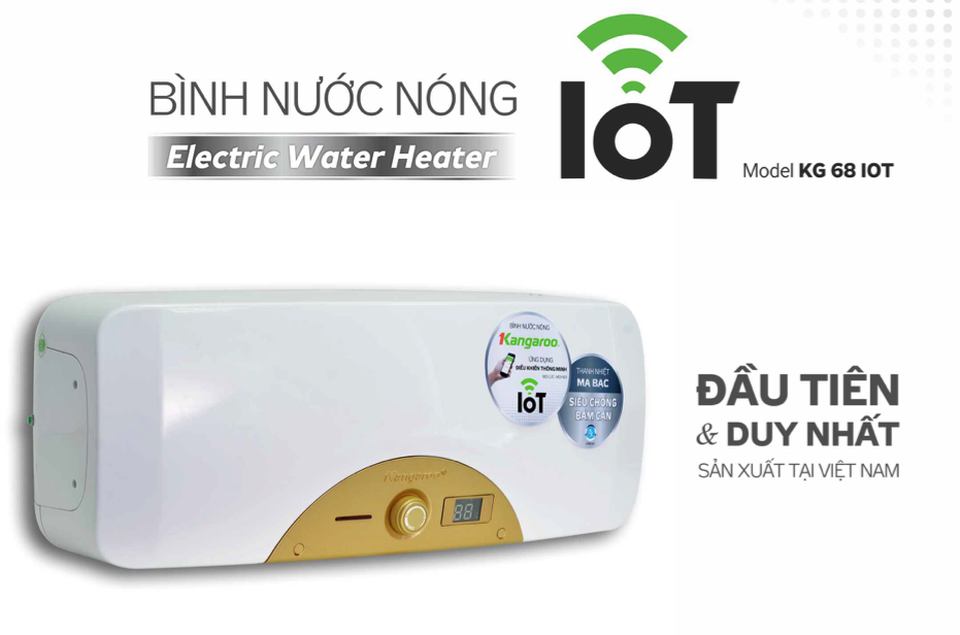 Kangaroo công bố sản phẩm IoT “đột phá” thị trường bình nước nóng - 1 Kangaroo công bố sản phẩm IoT “đột phá” thị trường bình nước nóng - 1