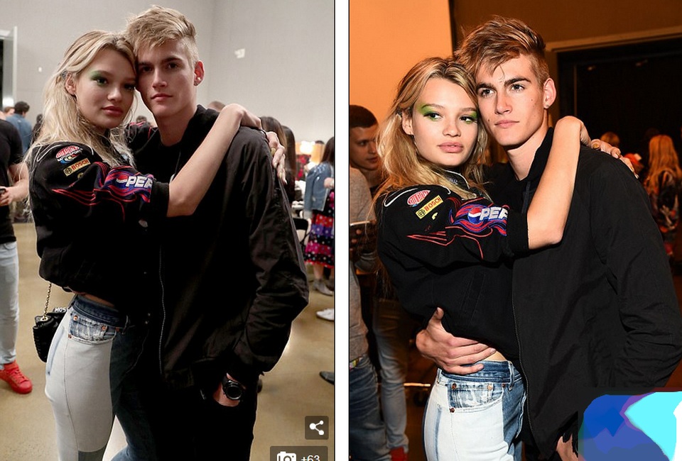 Hai con của Cindy Crawford nổi bật trong sự kiện thời trang - 4 
Presley Gerber tham gia trình diễn trong show diễn này